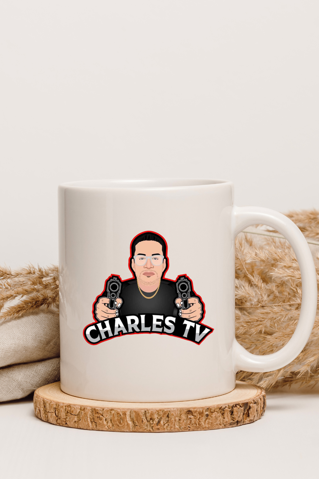 Taza Charles Tv